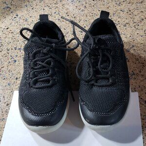 Size 12 - Sketchers Energy Lights - Black - rechargeable	EUC